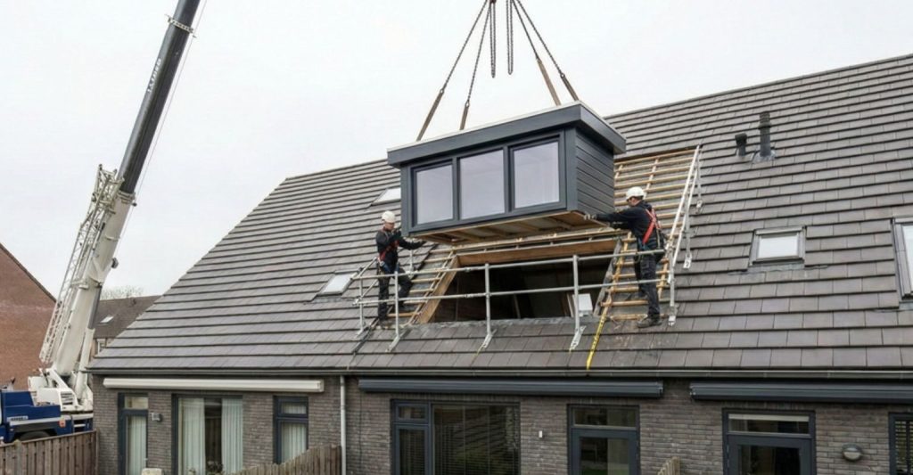 Dakkapel in Zwolle - Prefab dakkapel